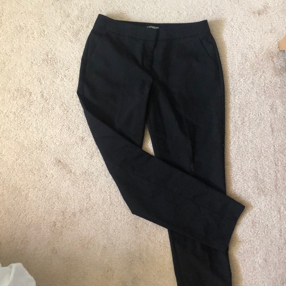 Brand New Express Mid Rise Columnist Ankle Pant